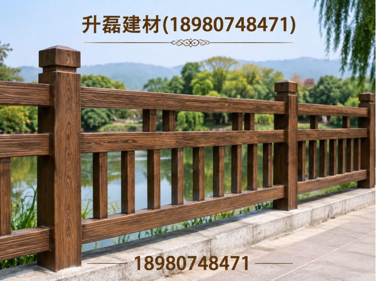 青白江区仿石栏杆展示图